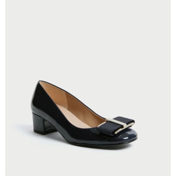 Tuckernuck - FRENCH SOLE - Navy Abby Heels - Picture 2 of 8